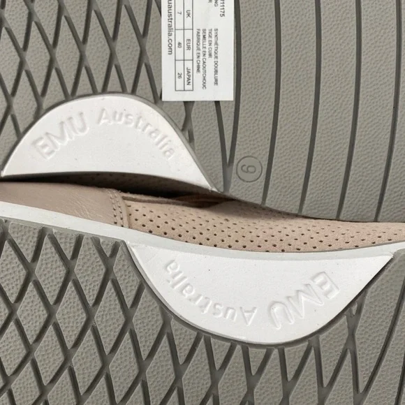 Emu Women's Beige Ankle Boots LORNE 9 - Picture 7 of 7